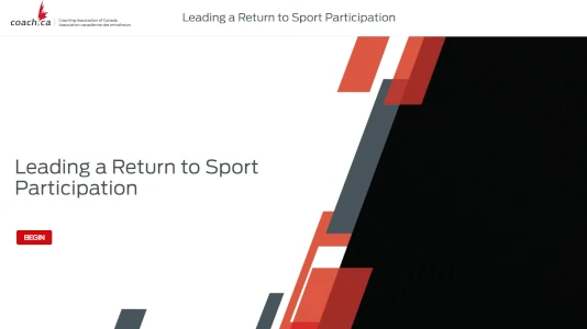 Leading a Return to Sport Participation Screenshot