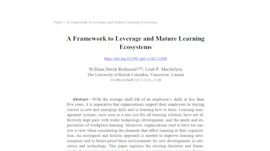 Academic Paper screenshot