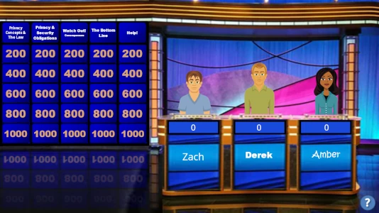 Privacy and Information Security Module Screenshot